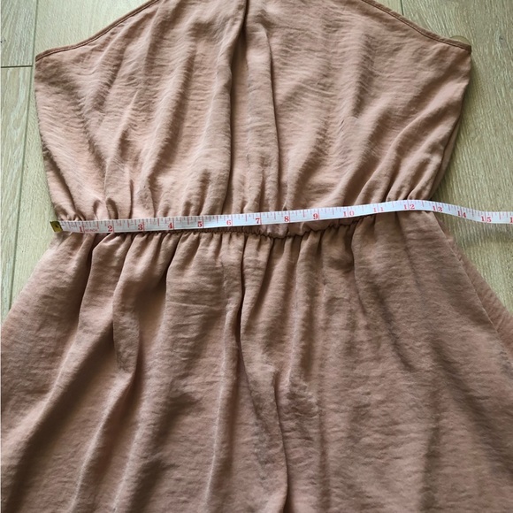 Lush Dusty Pink Halter Dress - Picture 4 of 10
